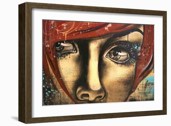 Levres Fanees-Vicky Filiault-Framed Art Print