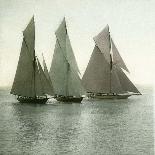 Nice (Alpes-Maritimes, France), Race of Sailing Boats, Circa 1890-1895-Leon, Levy et Fils-Photographic Print