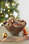 Bowl of Nuts by Holiday Decorations-Lew Robertson-Photographic Print