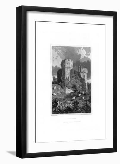 Lewes Castle, East Sussex, 1829-null-Framed Giclee Print