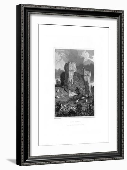 Lewes Castle, East Sussex, 1829-null-Framed Giclee Print
