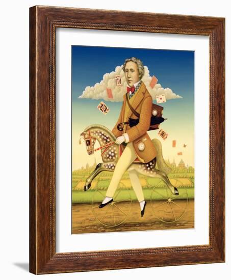 Lewis Carroll (1832-98) 2001-Frances Broomfield-Framed Giclee Print