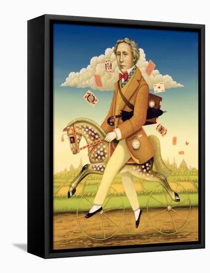 Lewis Carroll (1832-98) 2001-Frances Broomfield-Framed Premier Image Canvas