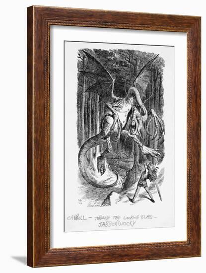 Lewis Carroll Book Illustration-null-Framed Giclee Print
