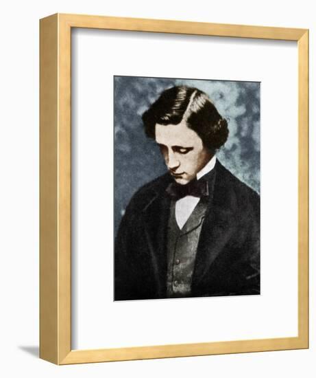 Lewis Carroll, English author, 19th century (1951).-Unknown-Framed Photographic Print