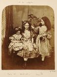 Irene Macdonald, Flo Rankin and Mary Macdonald at Elm Lodge, Hampstead, July 1863-Lewis Carroll-Giclee Print