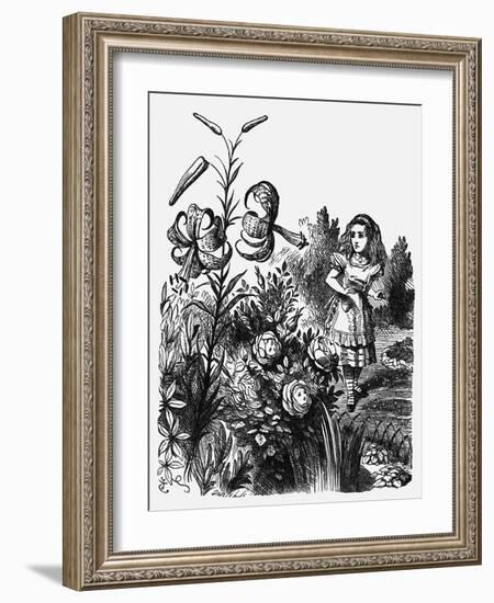 Lewis Carroll --John Tenniel-Framed Giclee Print