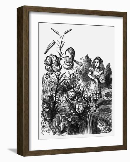 Lewis Carroll --John Tenniel-Framed Giclee Print