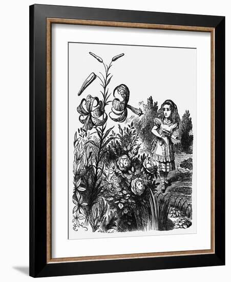 Lewis Carroll --John Tenniel-Framed Giclee Print