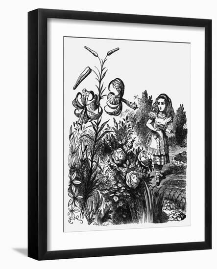 Lewis Carroll --John Tenniel-Framed Giclee Print