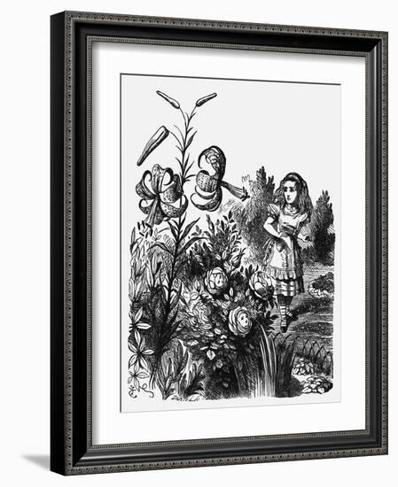 Lewis Carroll --John Tenniel-Framed Giclee Print