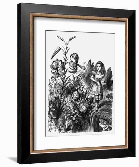 Lewis Carroll --John Tenniel-Framed Giclee Print