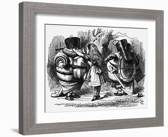 Lewis Carroll --John Tenniel-Framed Giclee Print