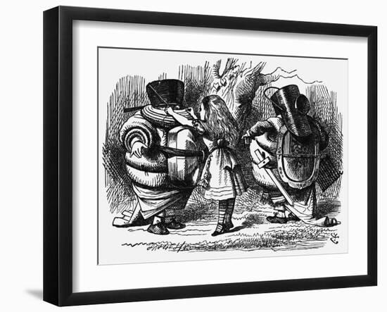 Lewis Carroll --John Tenniel-Framed Giclee Print