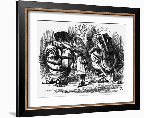 Lewis Carroll --John Tenniel-Framed Giclee Print