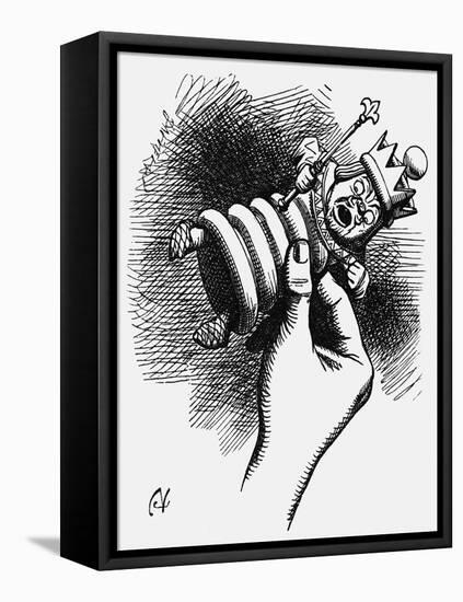 Lewis Carroll --John Tenniel-Framed Premier Image Canvas