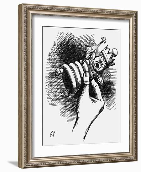 Lewis Carroll --John Tenniel-Framed Giclee Print