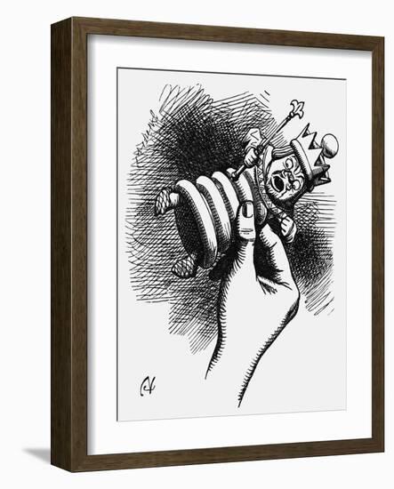 Lewis Carroll --John Tenniel-Framed Giclee Print