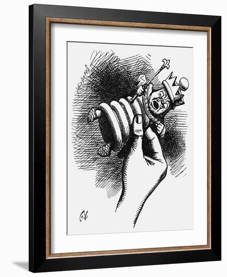 Lewis Carroll --John Tenniel-Framed Giclee Print