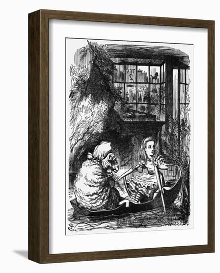 Lewis Carroll --John Tenniel-Framed Giclee Print