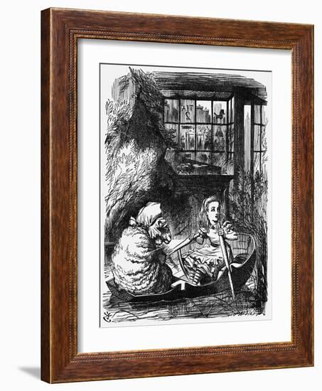 Lewis Carroll --John Tenniel-Framed Giclee Print