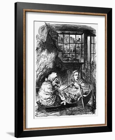 Lewis Carroll --John Tenniel-Framed Giclee Print