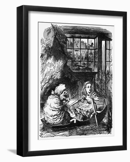 Lewis Carroll --John Tenniel-Framed Giclee Print