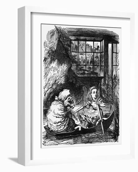 Lewis Carroll --John Tenniel-Framed Giclee Print