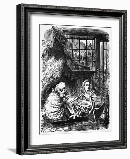 Lewis Carroll --John Tenniel-Framed Giclee Print