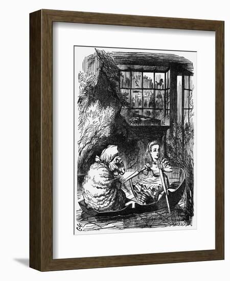 Lewis Carroll --John Tenniel-Framed Giclee Print