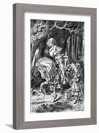 Lewis Carroll --John Tenniel-Framed Giclee Print