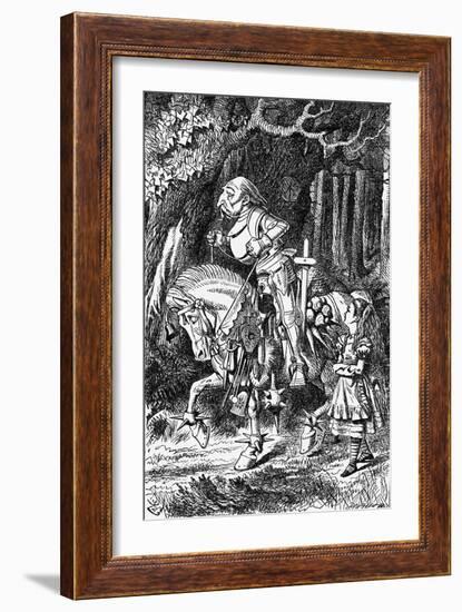 Lewis Carroll --John Tenniel-Framed Giclee Print