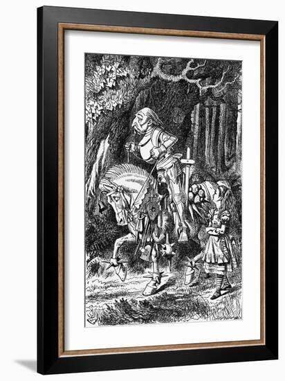 Lewis Carroll --John Tenniel-Framed Giclee Print