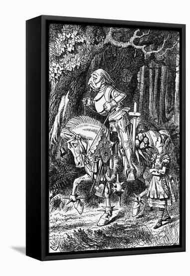 Lewis Carroll --John Tenniel-Framed Premier Image Canvas