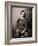 Lewis Powell in Wrist Irons aboard the USS Saugus, 1865 (Photo)-Alexander Gardner-Framed Giclee Print