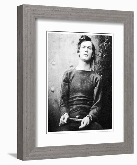 Lewis Powell, Member of the Lincoln Assassination Plot, 1865-Alexander Gardner-Framed Giclee Print