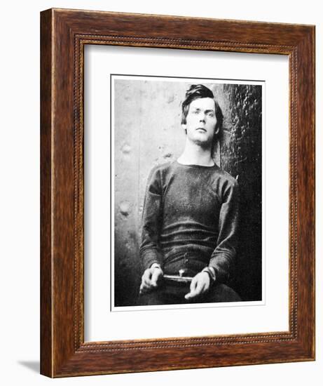 Lewis Powell, Member of the Lincoln Assassination Plot, 1865-Alexander Gardner-Framed Giclee Print