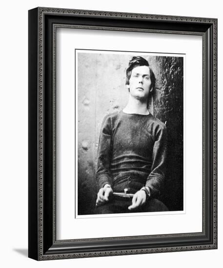 Lewis Powell, Member of the Lincoln Assassination Plot, 1865-Alexander Gardner-Framed Giclee Print