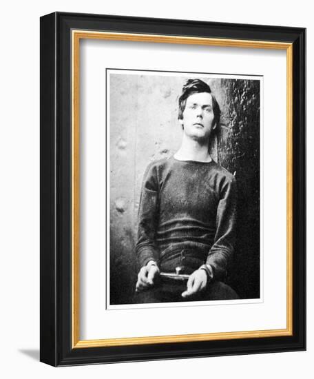 Lewis Powell, Member of the Lincoln Assassination Plot, 1865-Alexander Gardner-Framed Giclee Print