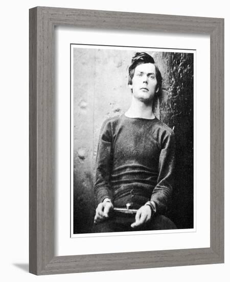 Lewis Powell, Member of the Lincoln Assassination Plot, 1865-Alexander Gardner-Framed Giclee Print