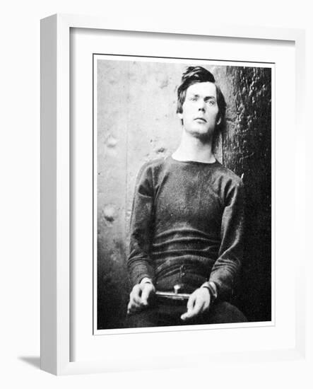 Lewis Powell, Member of the Lincoln Assassination Plot, 1865-Alexander Gardner-Framed Giclee Print