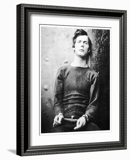 Lewis Powell, Member of the Lincoln Assassination Plot, 1865-Alexander Gardner-Framed Giclee Print