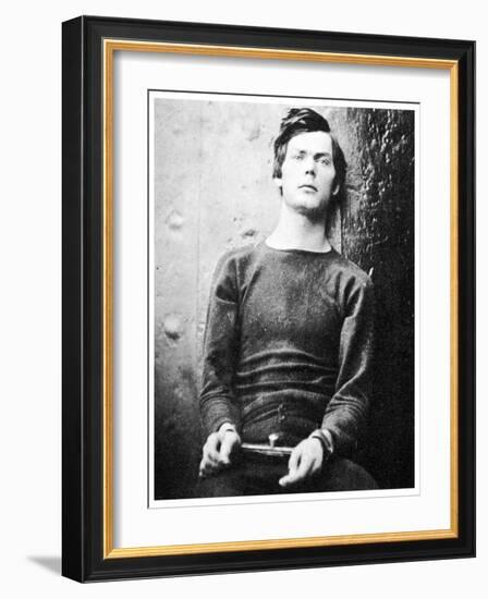 Lewis Powell, Member of the Lincoln Assassination Plot, 1865-Alexander Gardner-Framed Giclee Print