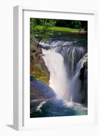 Lewis River Falls-Douglas Taylor-Framed Photo