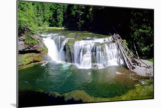 Lewis River Lower Falls-Douglas Taylor-Mounted Photo