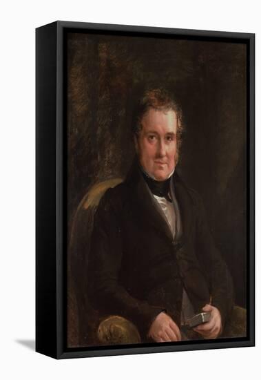 Lewis Weston Dillwyn, 1834-37 (Oil on Canvas)-George Hayter-Framed Premier Image Canvas