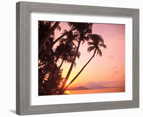 Lewolin Village, Illi Api Island, Selat Boleng Strait, Indonesia-Stuart Westmorland-Framed Photographic Print