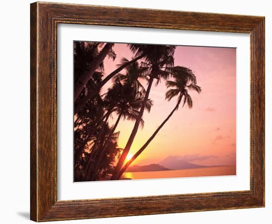 Lewolin Village, Illi Api Island, Selat Boleng Strait, Indonesia-Stuart Westmorland-Framed Photographic Print