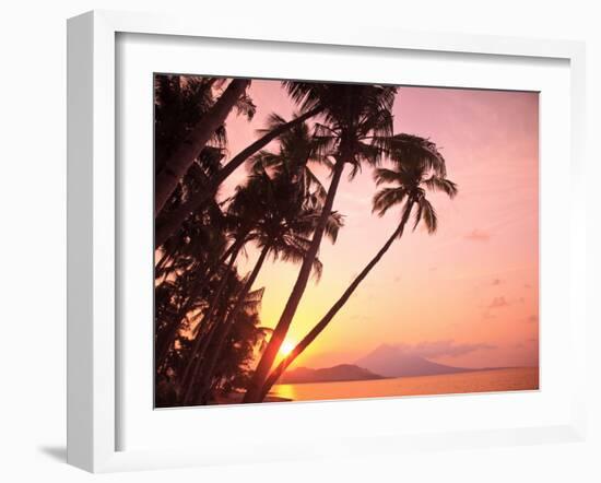 Lewolin Village, Illi Api Island, Selat Boleng Strait, Indonesia-Stuart Westmorland-Framed Photographic Print