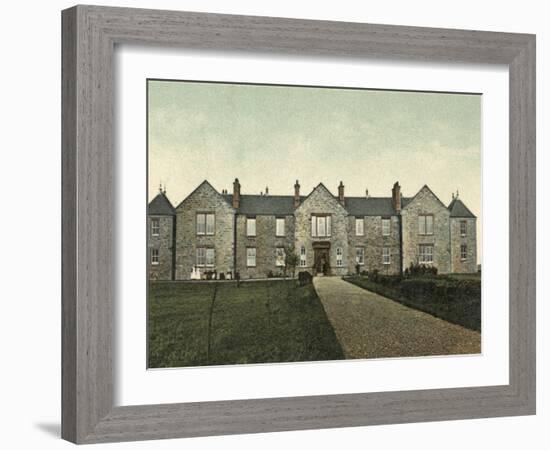 Lews Combination Poorhouse, Stornoway, Isle of Lewis-Peter Higginbotham-Framed Photographic Print